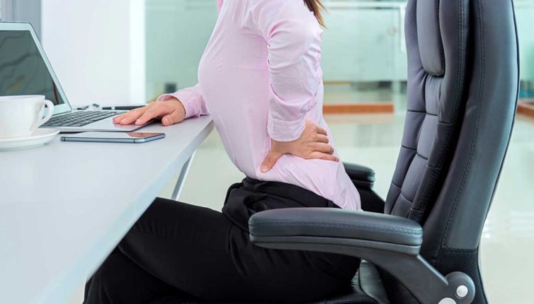 How to deal with back pain from sitting too long
